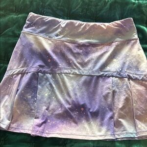 Purple Gradient Women's Skirt